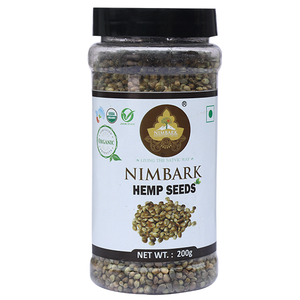 Nimbark Organic Hemp Seeds | Hemp Seeds 200gm