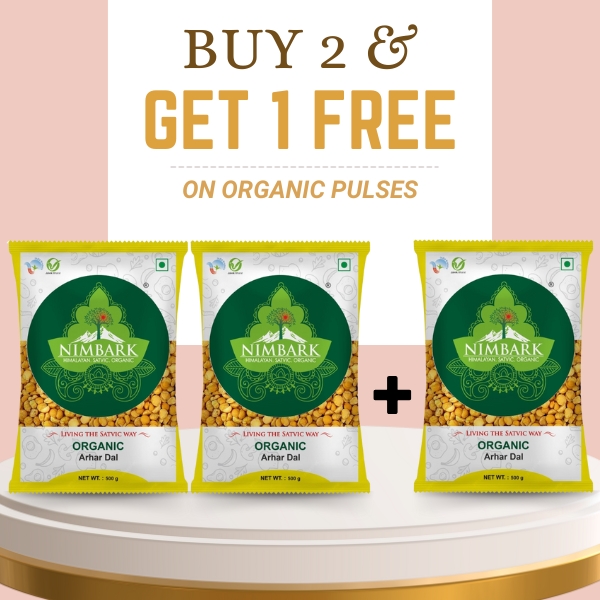 Nimbark Organic Arhar Dal | BUY 2 GET ONE FREE