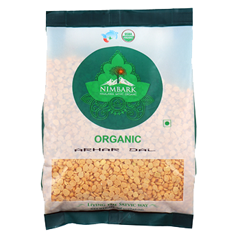 Nimbark Organic Arhar Dal 500gm | Unpolished Toor Dal