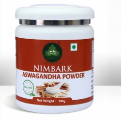 Nimbark Organic Ashwagandha Powder | Ashwagandha churna | Reduces Anxiety | Ayurvedic Powder 100gm