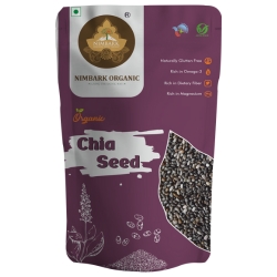 Nimbark Organic Chia Seeds Black | Diet food  | Chia Seeds for Weight loss | Healthy Seeds | Black Seeds 250gm
