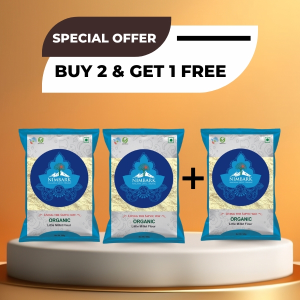 Nimbark Organic Little Flour Millet | BUY 2 GET ONE FREE