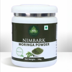 Nimbark Organic Moringa Powder | Immunity booster | 100% Organic | Drumstick Leaf Powder 100gm