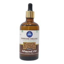 Nimbark Organic Almond Oil | Almond Oil for Hair and Skin | Moisturizing Oil | Skin Oil 100ml