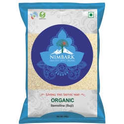 Nimbark Organic Semolina | Organic Suji-500gm