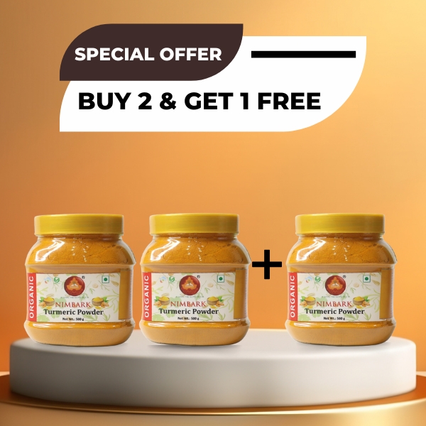 Nimbark Organic Turmeric Powder | BUY 2 GET ONE FREE